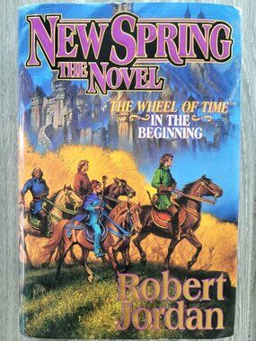 NEW SPRING WHEEL OF TIME ROBERT JORDAN 2004 1ST EDITION 1ST PRINT W/ ORG RECEIPT